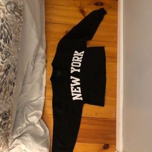 cropped hoodie